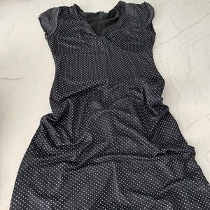 40s inspired polka dot dress